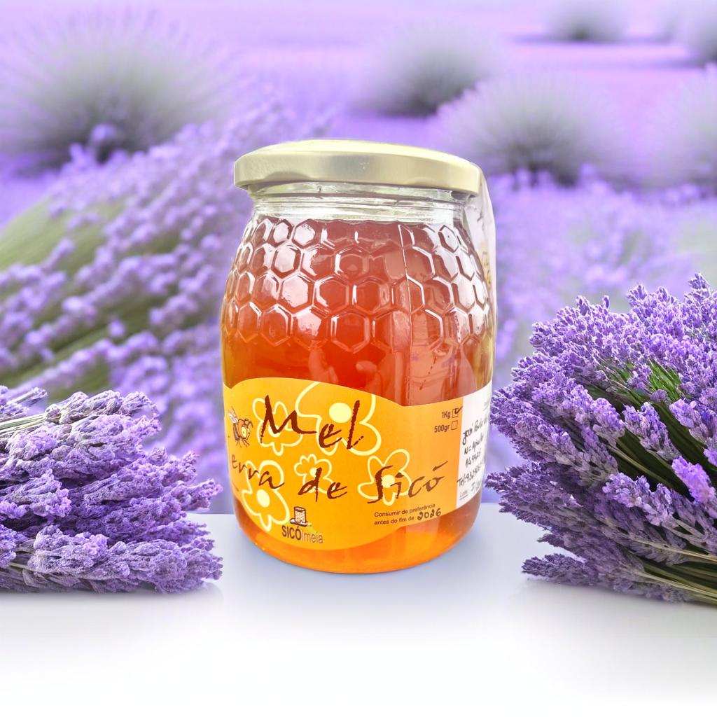 Miel de lavande Papillon et Romarin sauvage 1 kg. prix net avec le transport pour la France métropolitaine