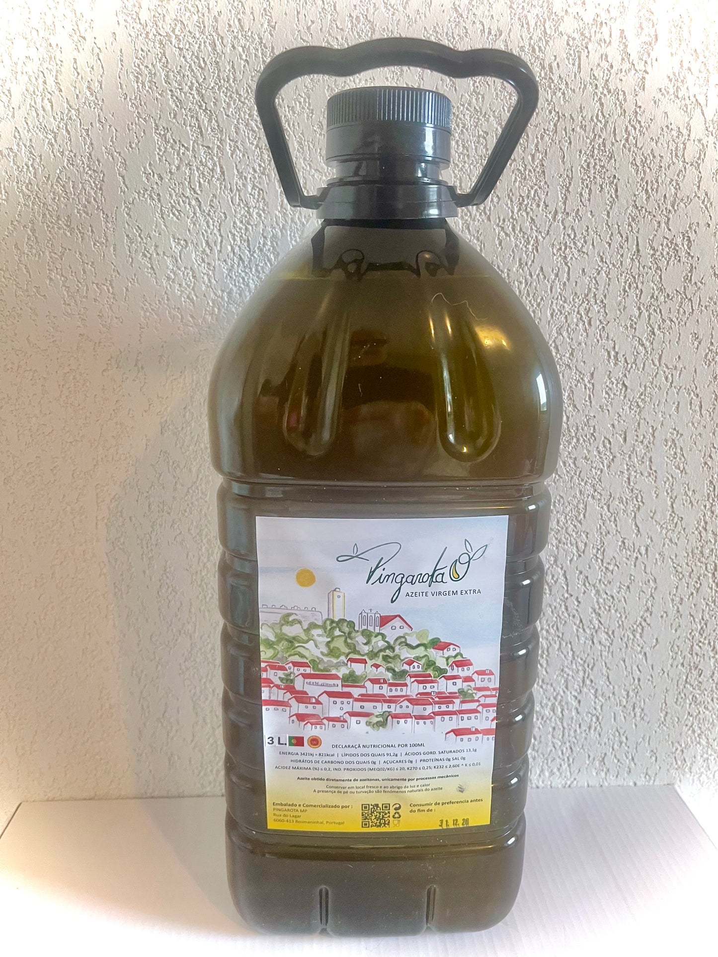 Huile d'Olive Vierge Extra 3 Litres bouteille en plastique alimentaire prix net avec transport pour