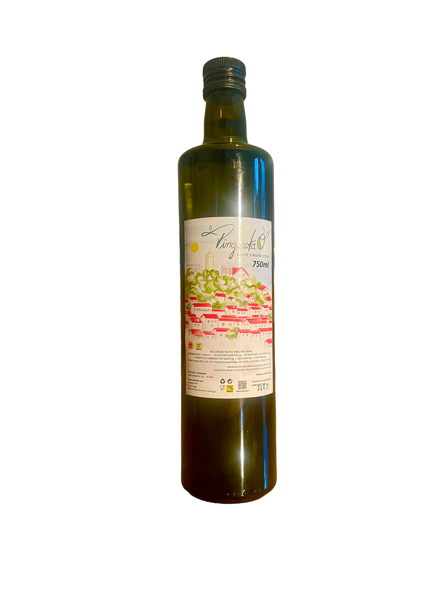 Huile d'Olive Vierge Extra 750ml - Nouvelle Récolte 2025/2026 Pingarota - Pingarota